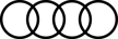 Audi Ringe schwarz - 300x300