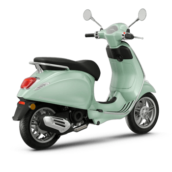 Vespa Primavera 50 Grün Amabile Heck