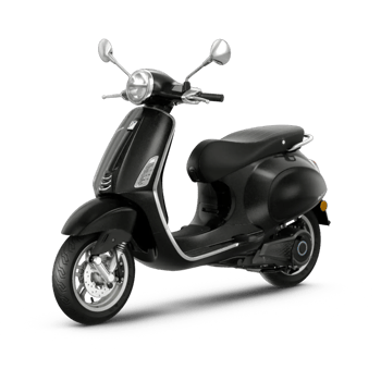Vespa Primavera Elettrica 45 Schwarz Convinto